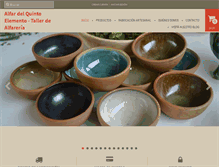 Tablet Screenshot of alfarquintoelemento.com.ar